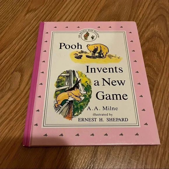 Other - Pooh Invents a New Game by A.A. Milne 1998 Dutton Children's Books Hardcover